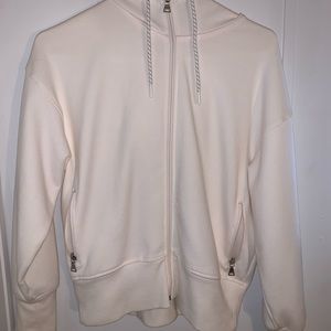 White old navy active jacket (small)